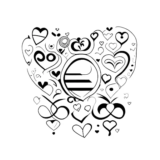 Date Avec Coeur En Deuil