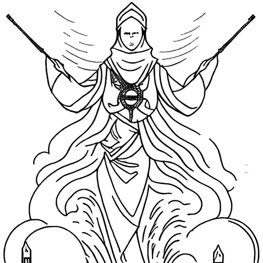 Tarot Card The High Priestess