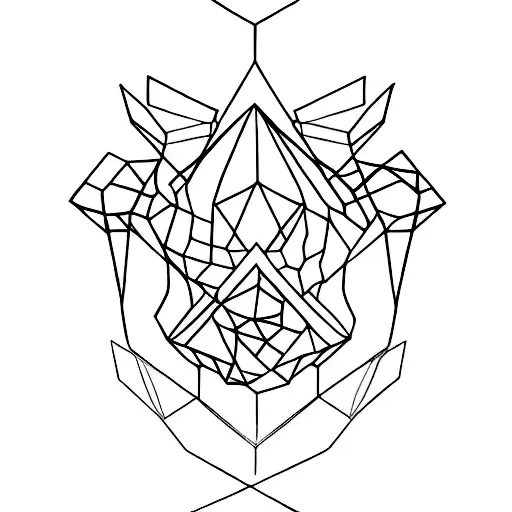 Geometric Sleek Arm Cover