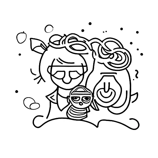 Grandmother Grandfather Daughter