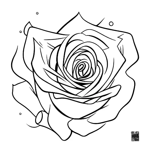 Rose With An F And O