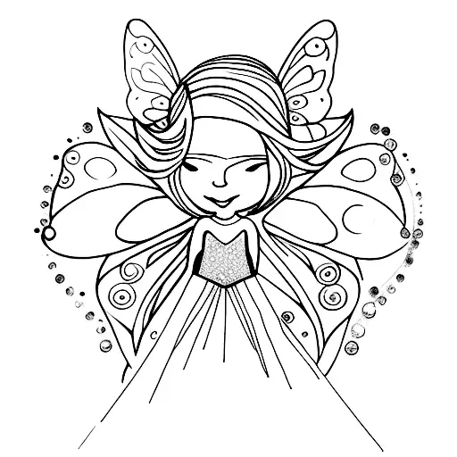 Fairy With A Crystal In Her Hand