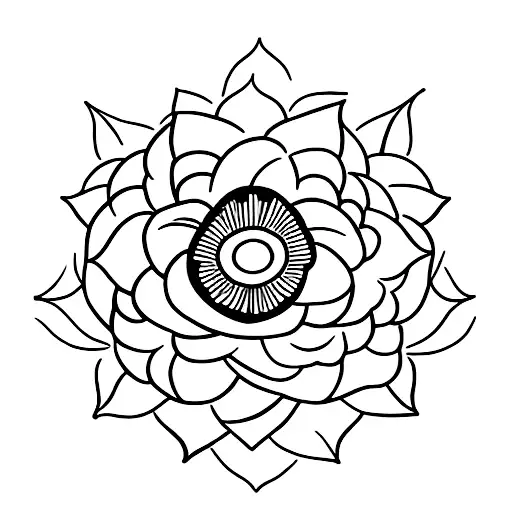 Love-flower Of Lotus- Star Delicates- Tattoo Ideas