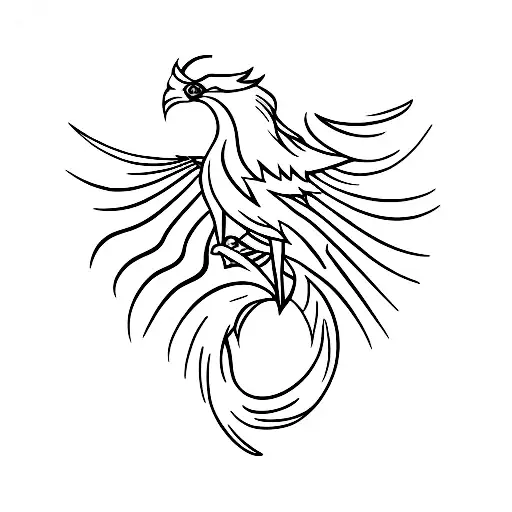 Phoenix And Tree Estoic Design