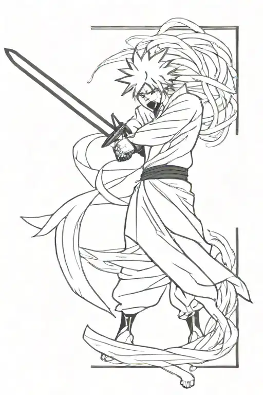 Ichigo True Bankai Sword
