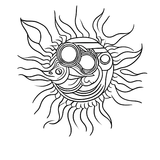 Olive Leaves And Sun