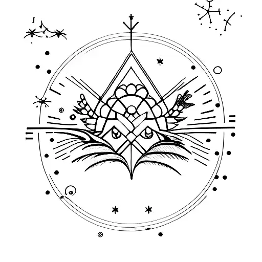 Feminine Virgo Constellation