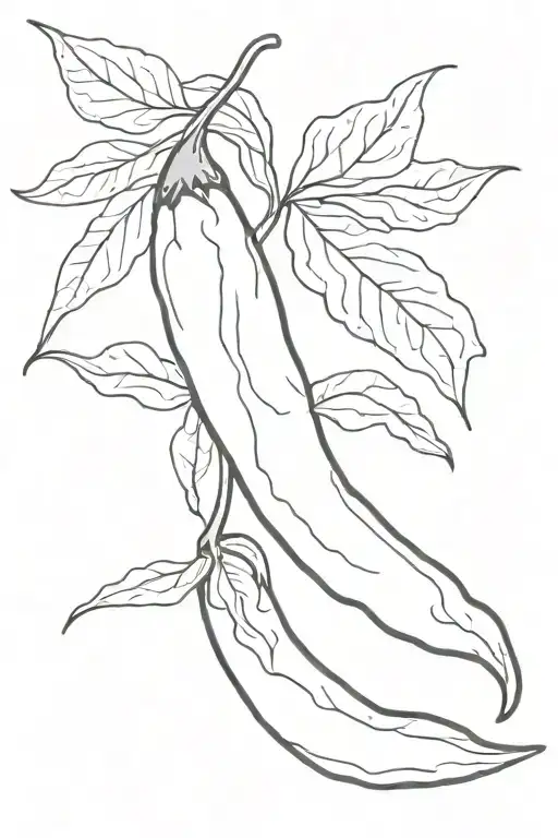 Chilli Black And White