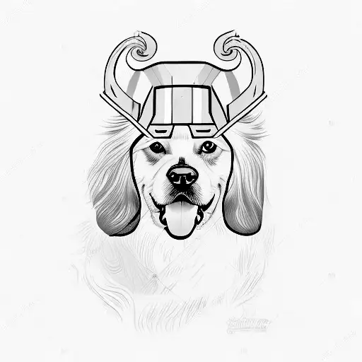 In Memory Of A Dog With The Name Thor