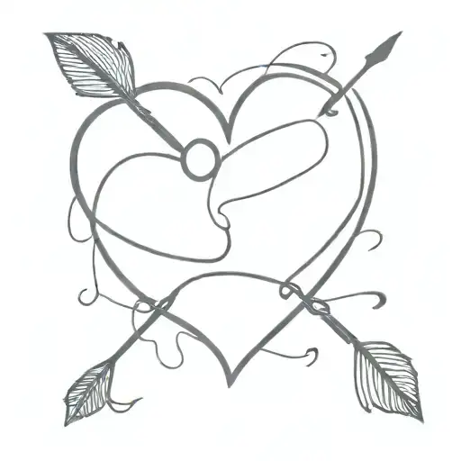 Heart With Arrow Says Mea Wea Inside