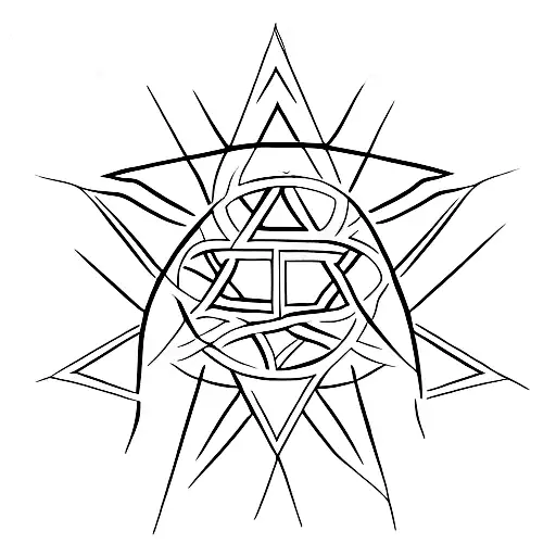 Star Of David With Hearts