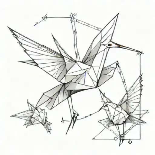 Tsuru Color Origami Crane