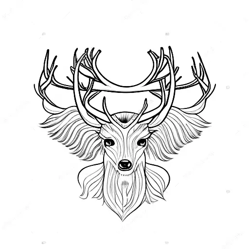 Mlw Spelled In Deer Antlers