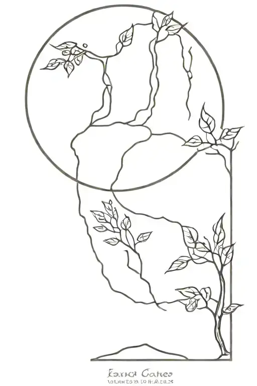 Enzo Circle And Alder Tree Growing