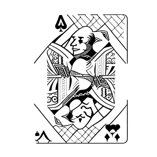 Joker Playing Card And Lifetime And Journey