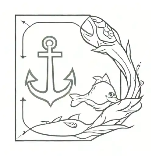 Anchor And Fish