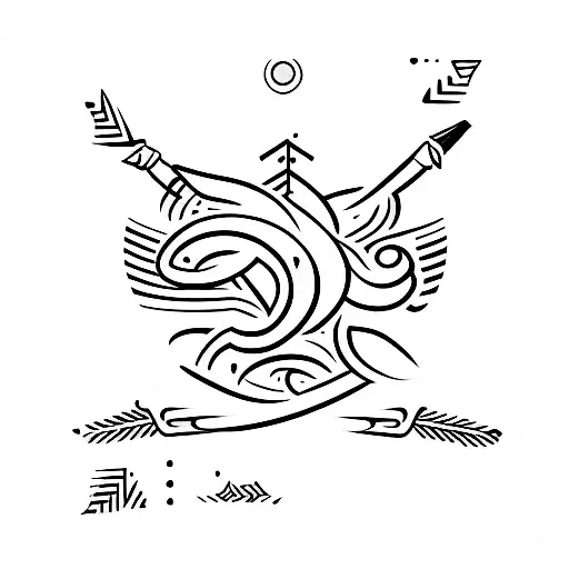 Single Arrow With Name On It