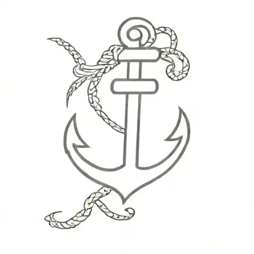 Anchor And Fish