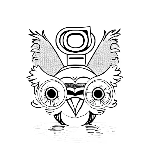 Owl With The Name Dad