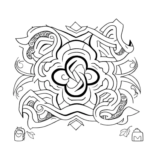 Tattoo Of The Word Ohana