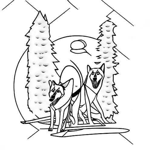 Sled Dog Team