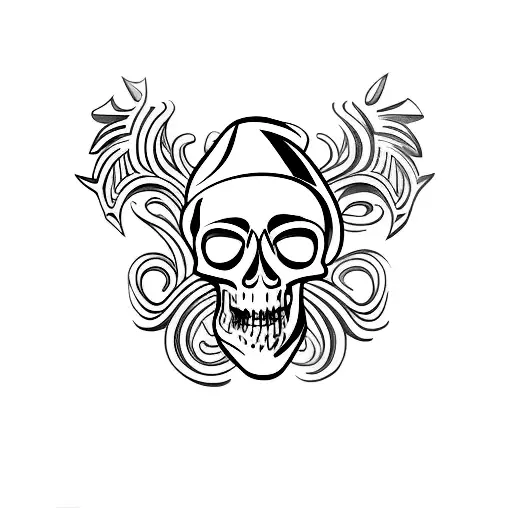 Tool Plane With Skull