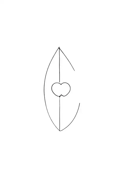 Date Tattoo Design Featuring