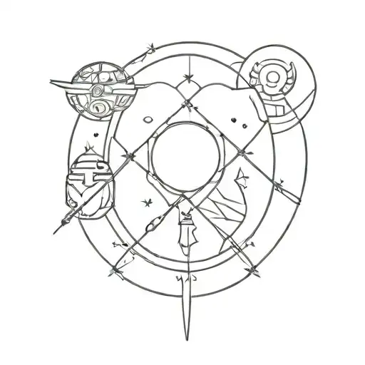 Star Wars Tattoo Idea For Family Of Four