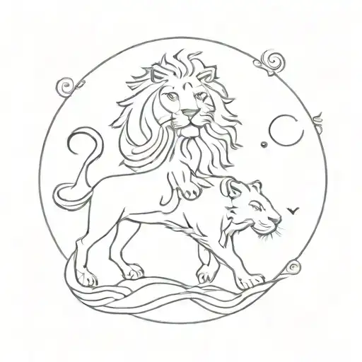 Aquarius And Lion Zodiac Sign