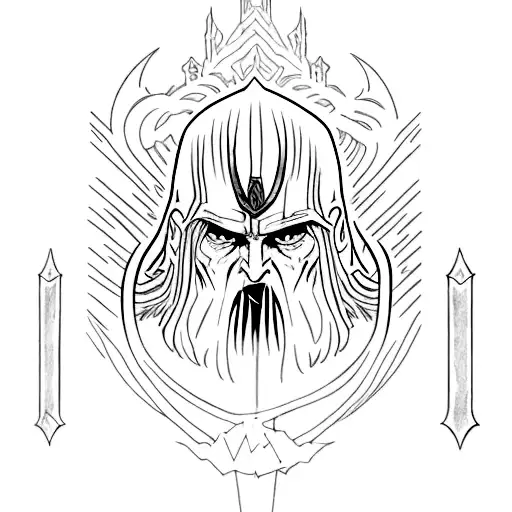 Lord Of Rings Wicthking Of Angmar Cartoon
