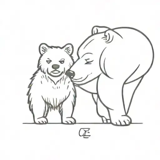 Bear And A Shitzu Couple