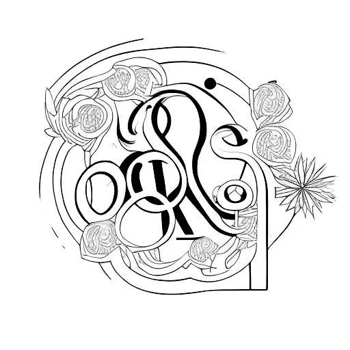 Small Tattoo With S Initial