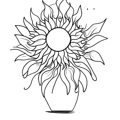 Sunshine Sunflower Line