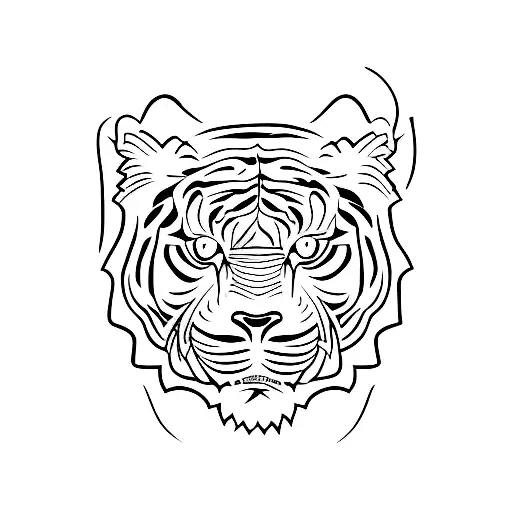 Malayan Tiger Whole Body