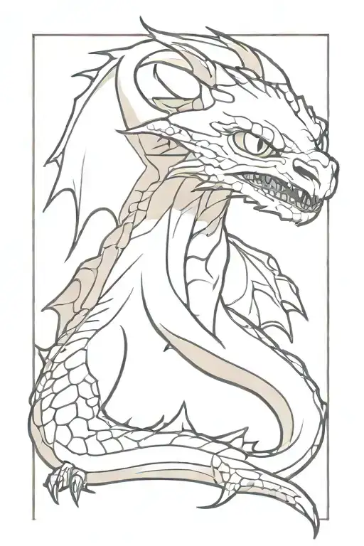 Realistic Toothless Dragon Clawing Skin