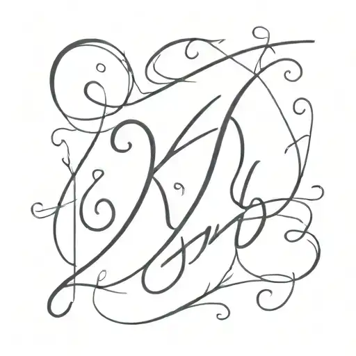 Kd Script Font Representing Your Love