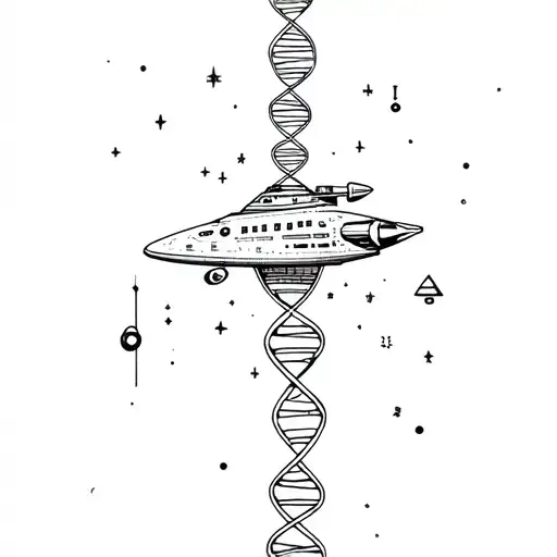 Dna And A Spaceship