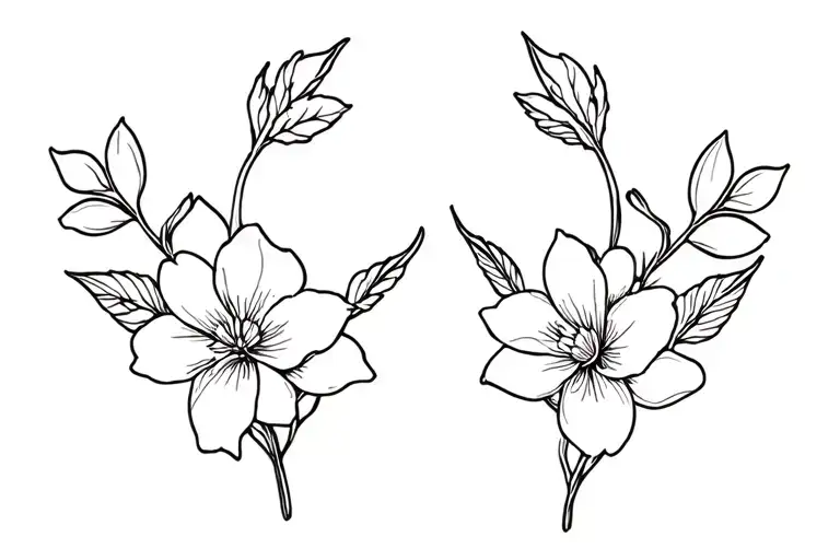 Jasmine Flower Matching Best Friend