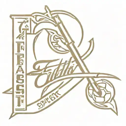 Fsu Spear Going Through The Words Faith Family Football