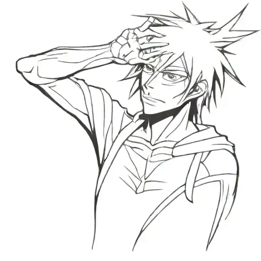 Bleach Anime Tattoo With Urahara Kisuke