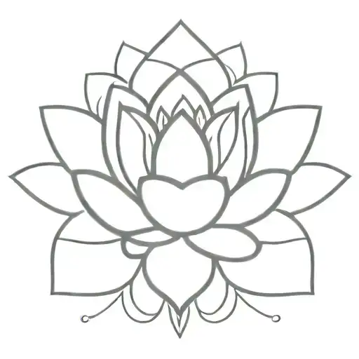 Lotus Flower With Armband