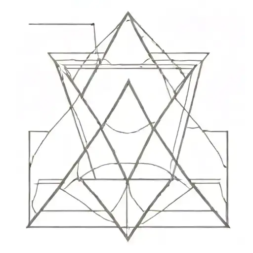 Gezellig Made As A Symbol With Lines Only