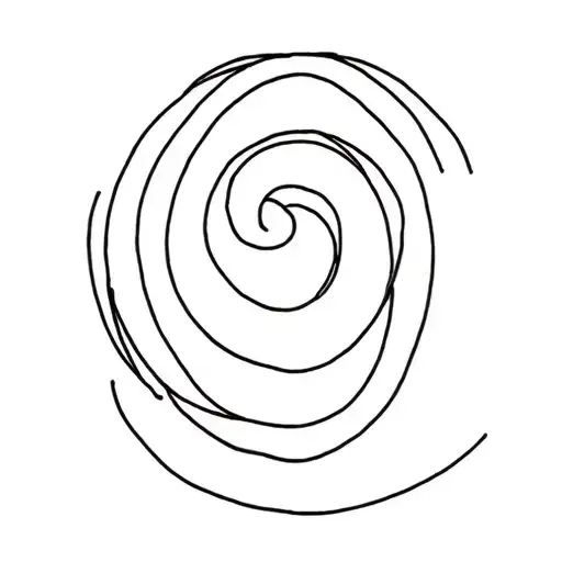 Friendship Minimalist Spiral