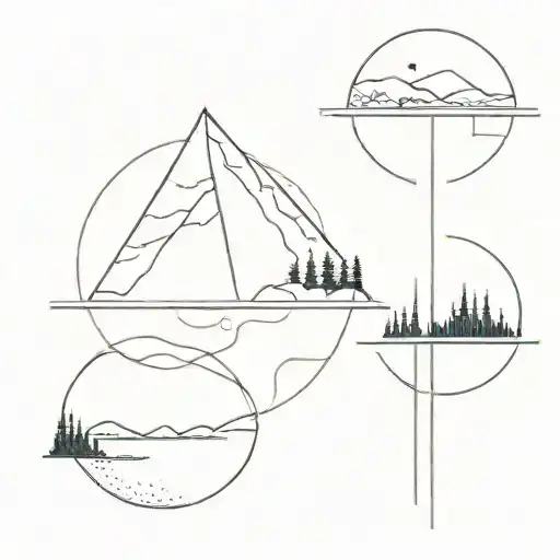 One Small Straight Line With A Break In The Middle Then Continues