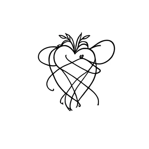 Initial And Wrapped In A Real Heart