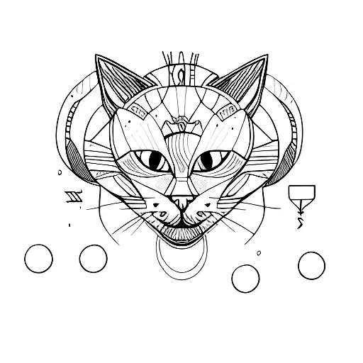 Cat With Tilted Head