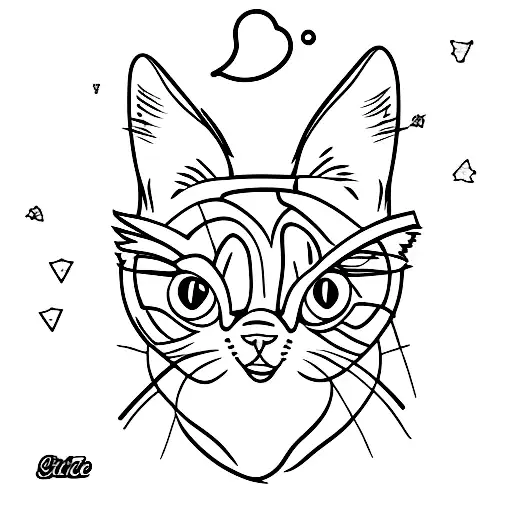 Tabby Cat Smoking A Joint