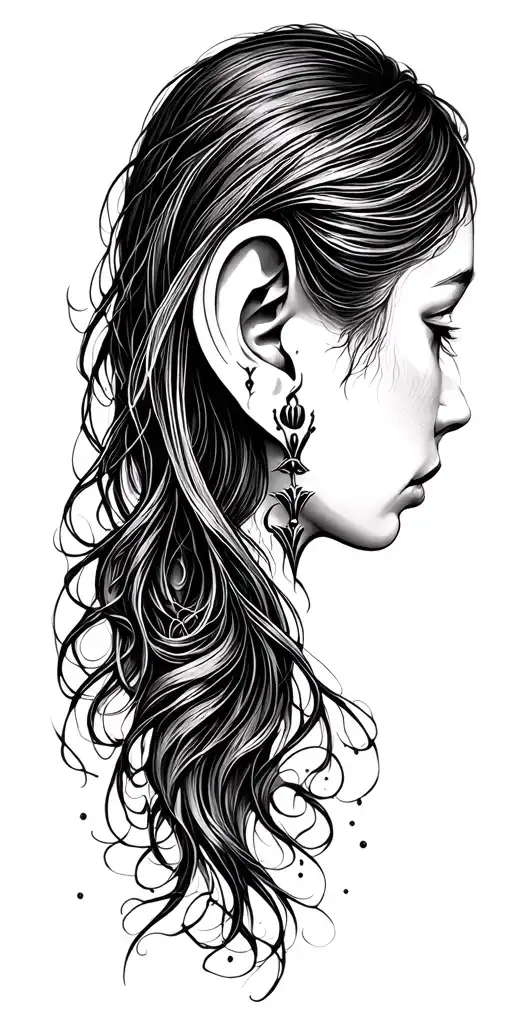 Behind The Ear Halloween Theme