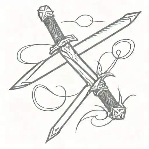 Sword Hit By 2 Hammers On The Side