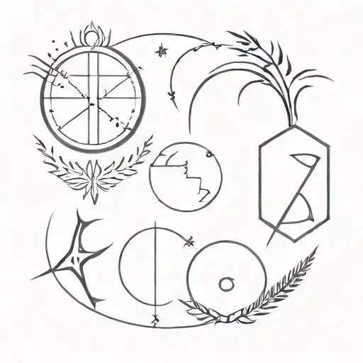 Mixture Of Zodiac Elements Aquarius Capricorn Sagittarius Virgo Cancer Scorpio